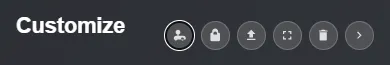 Customizing the prize wheel's behavior and style in the settings panel