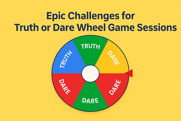 Entertaining Challenge Ideas for Truth or Dare Wheel Game Sessions