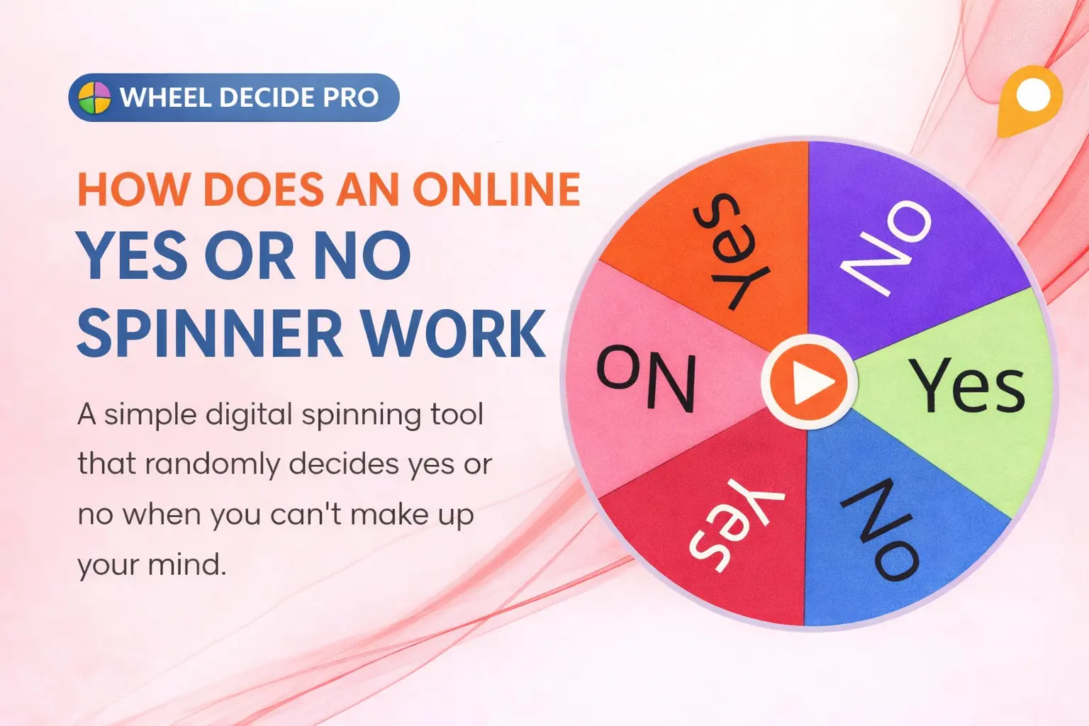 How Does an Online Yes or No Spinner Work